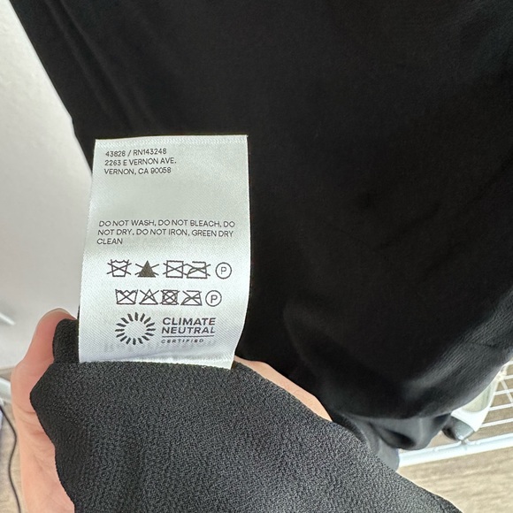 Reformation Nikita Maxi Dress in Black - Picture 7 of 8